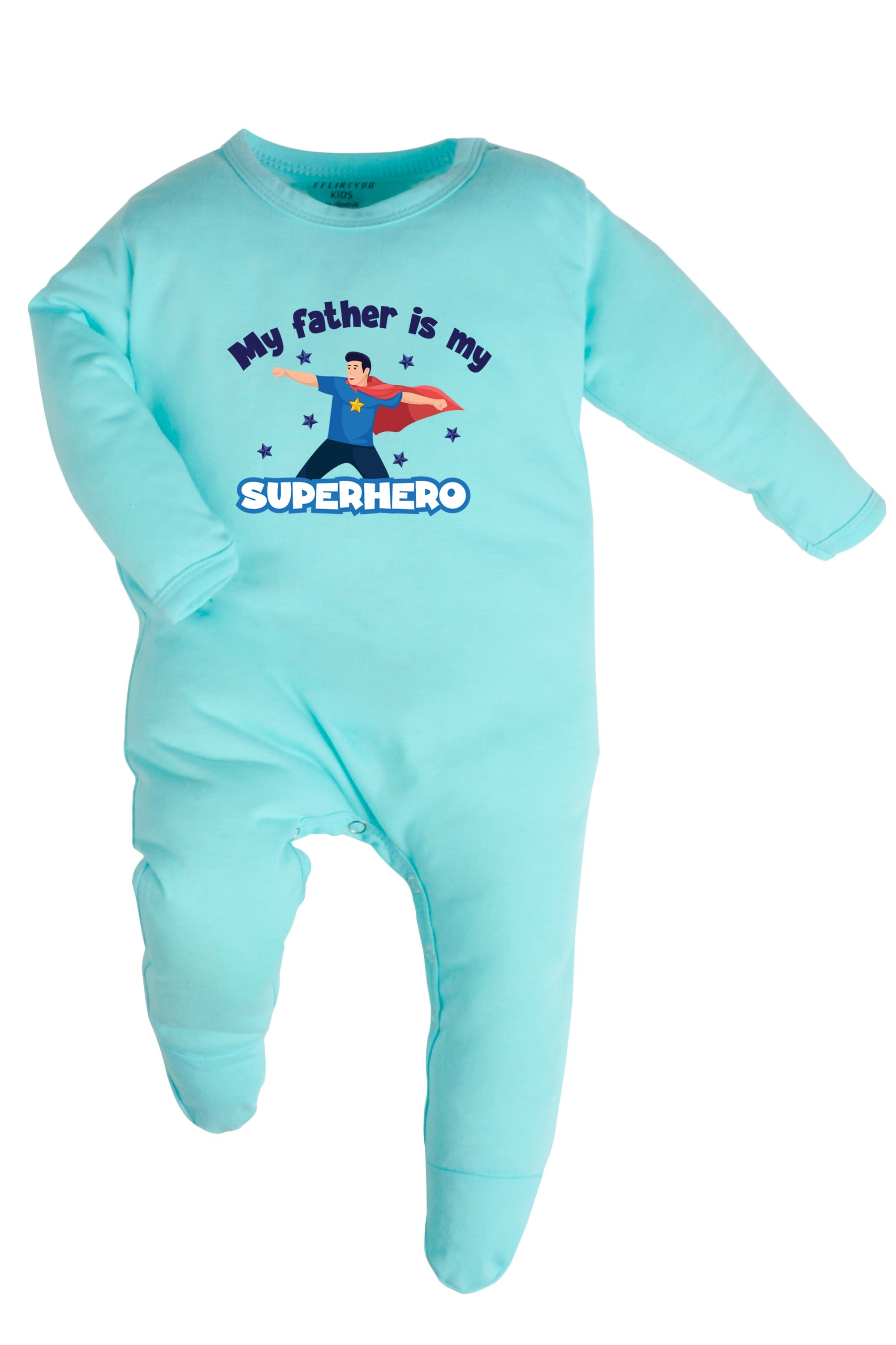 My Father Is My Superhero Baby Romper | Onesies