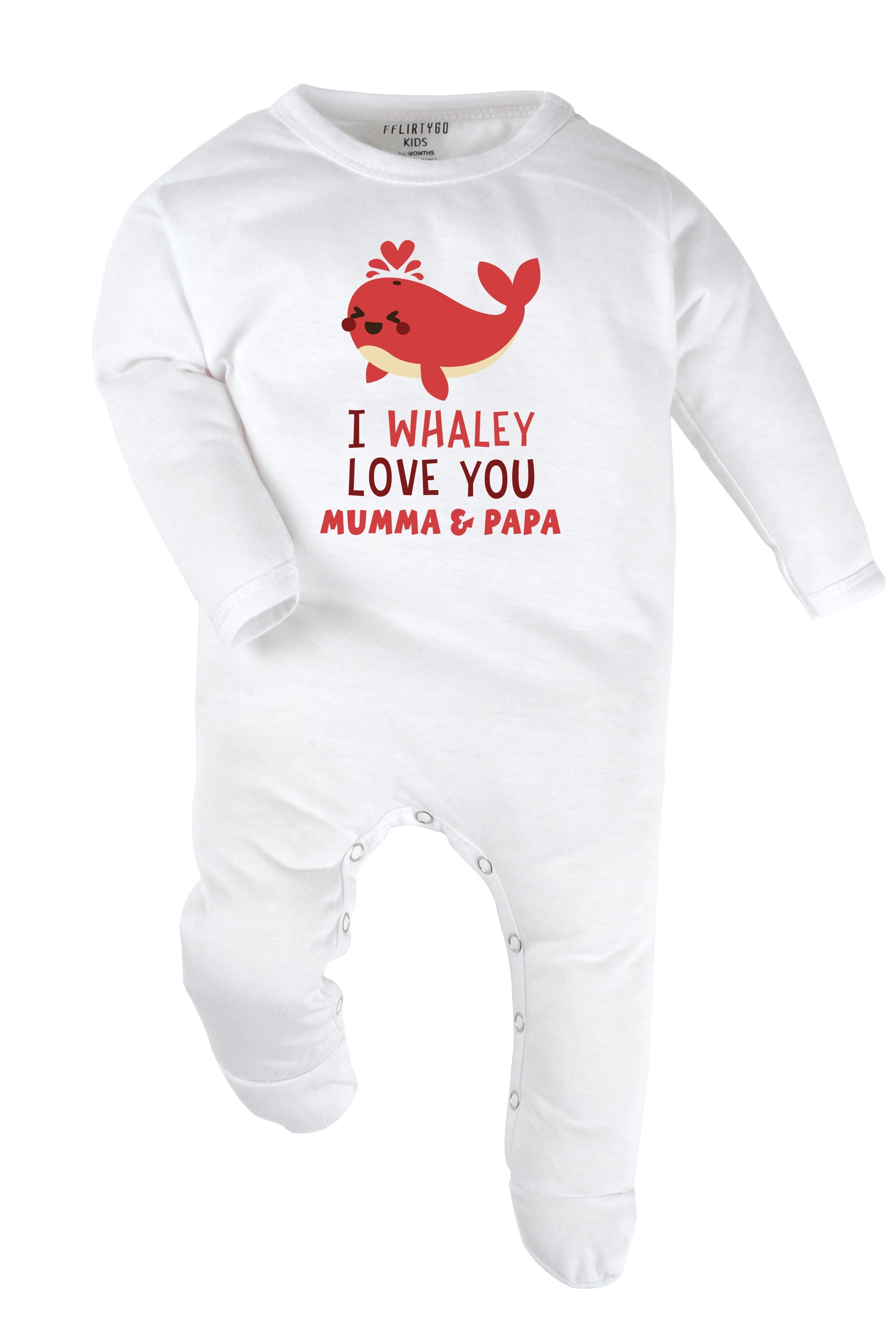 I Whaley Love You Baby Romper | Onesies