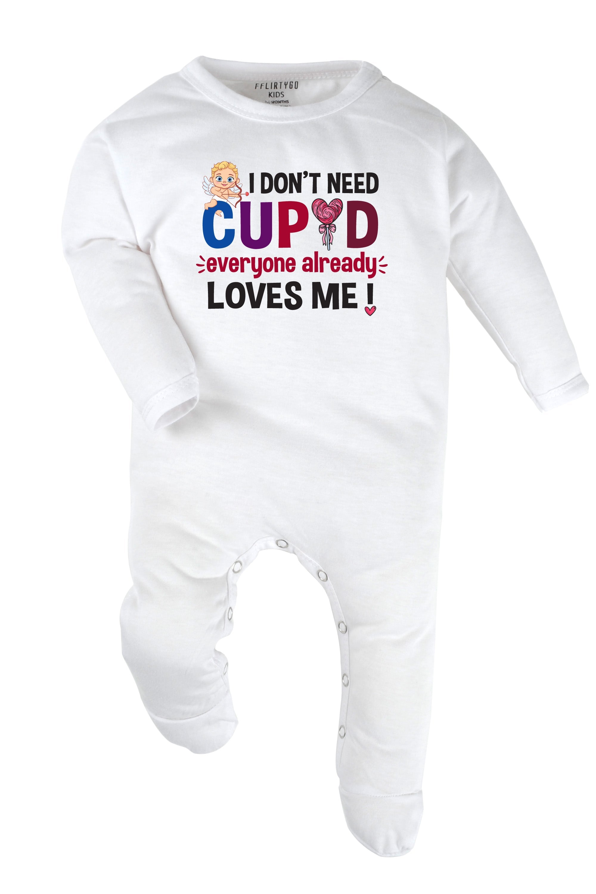 I Don't Need Cupid Baby Romper | Onesies