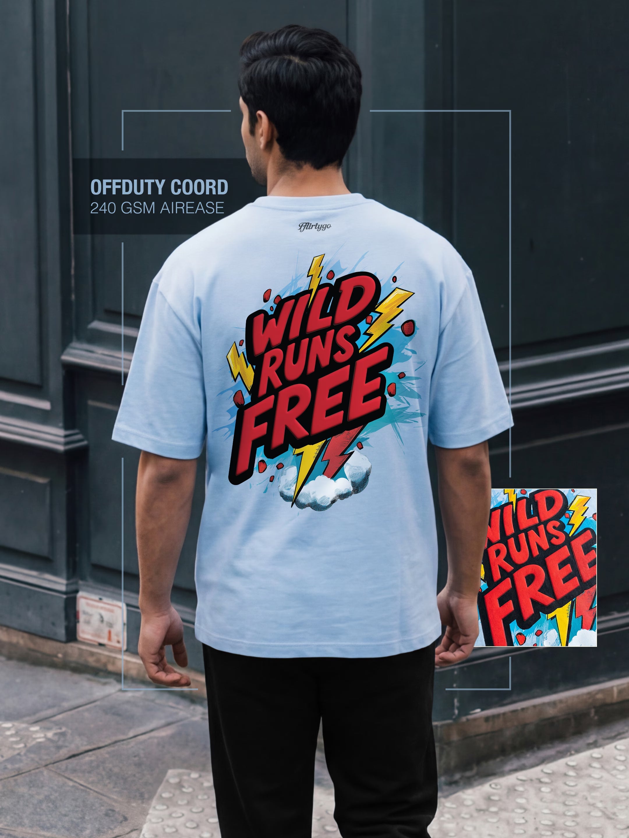 Wild Run Cotton Men's 240 GSM AirEase Co-ord