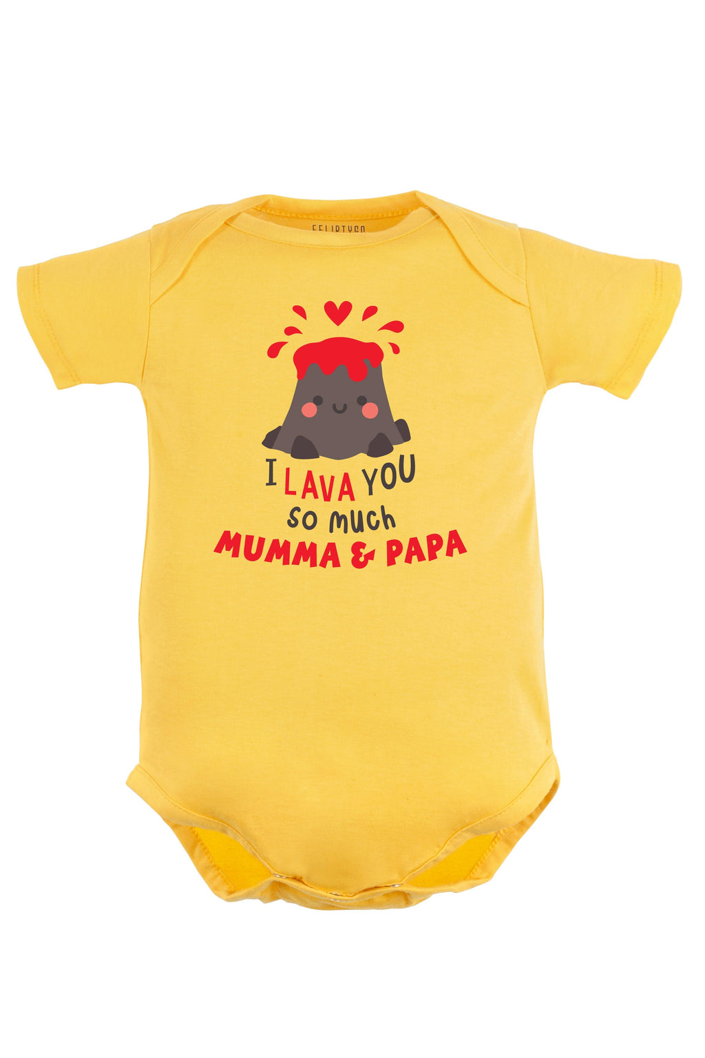 I Lava You So Much Baby Romper | Onesies