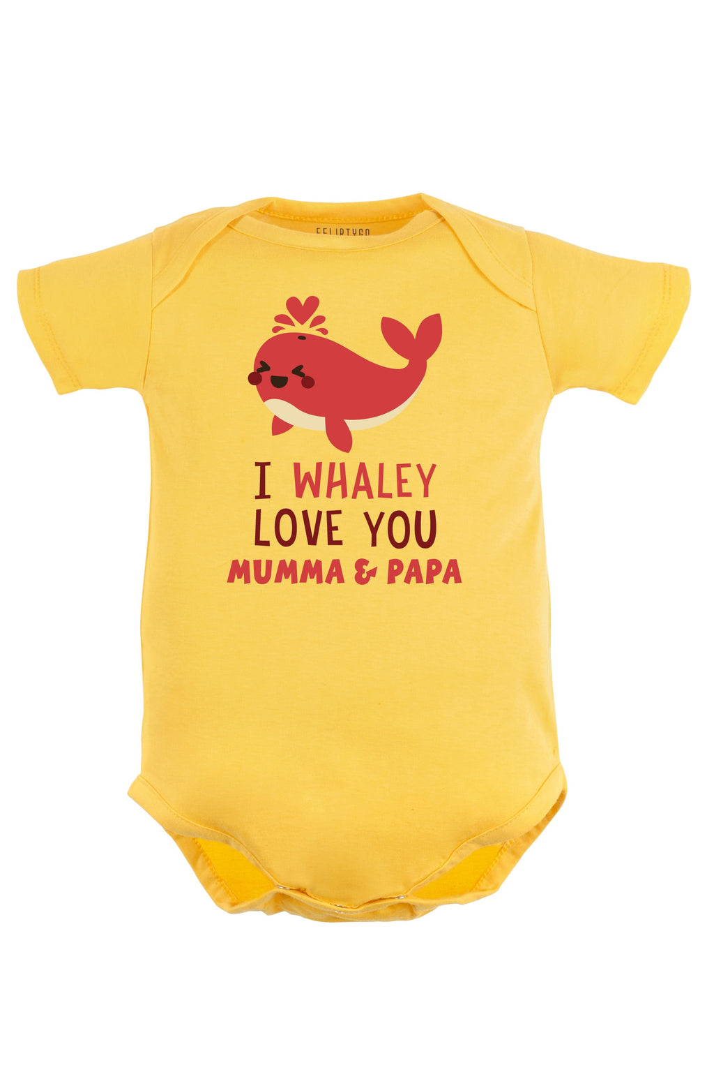 I Whaley Love You Baby Romper | Onesies