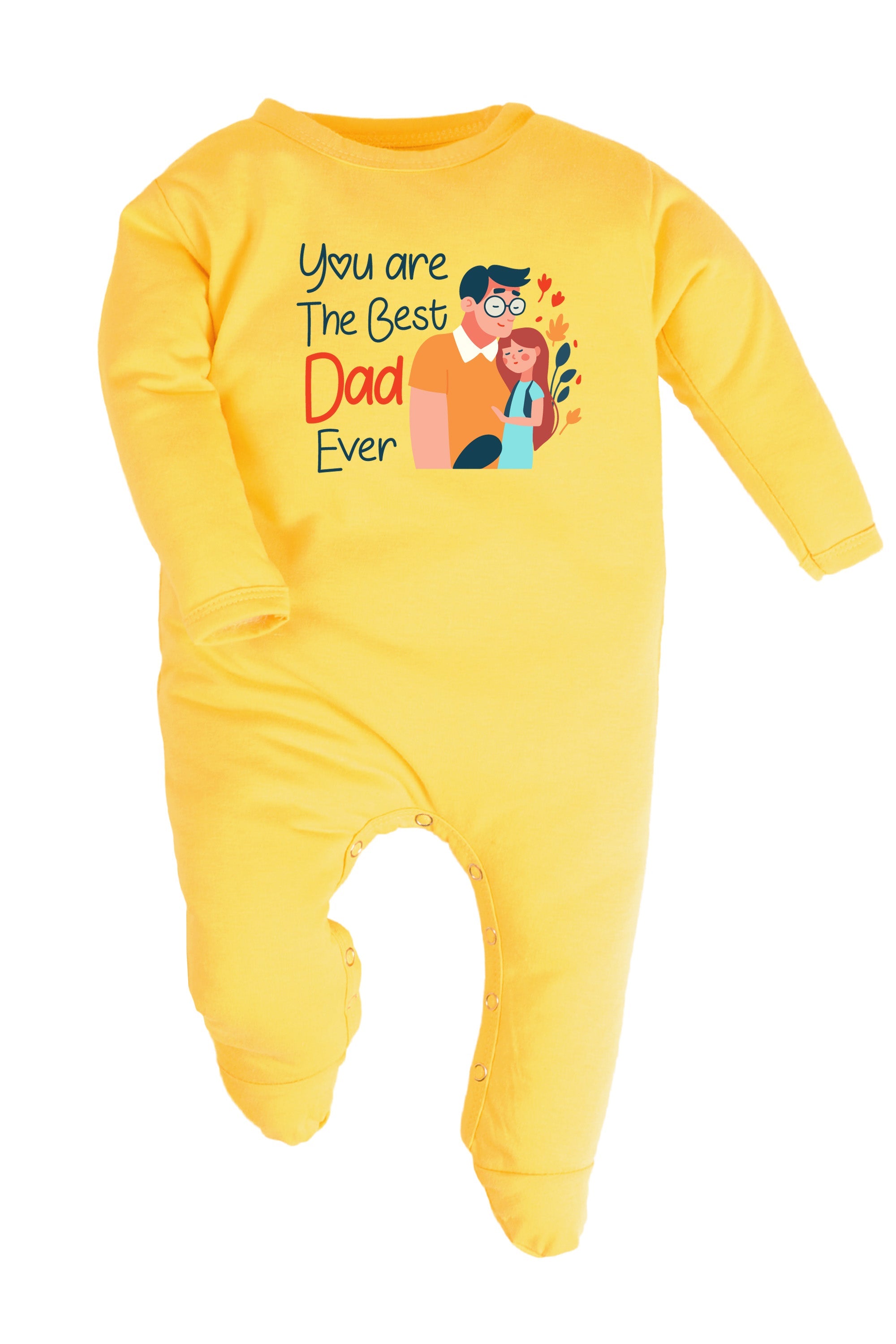 You Are the Best Dad Ever (Girl) Baby Romper | Onesies