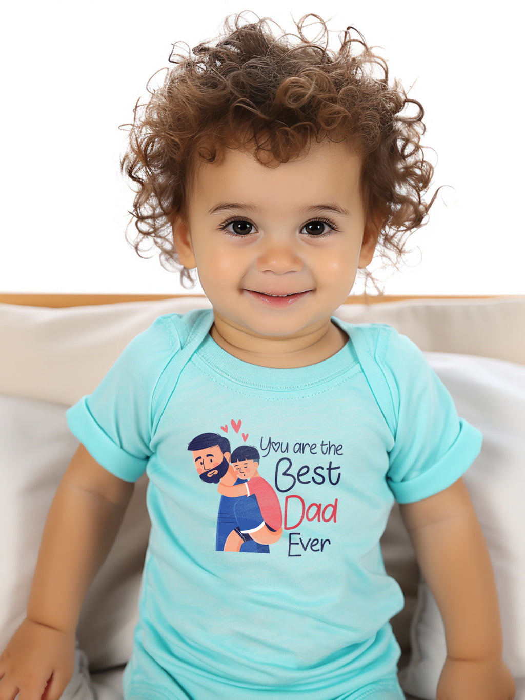 You Are the Best Dad Ever (Boy) Baby Romper | Onesies