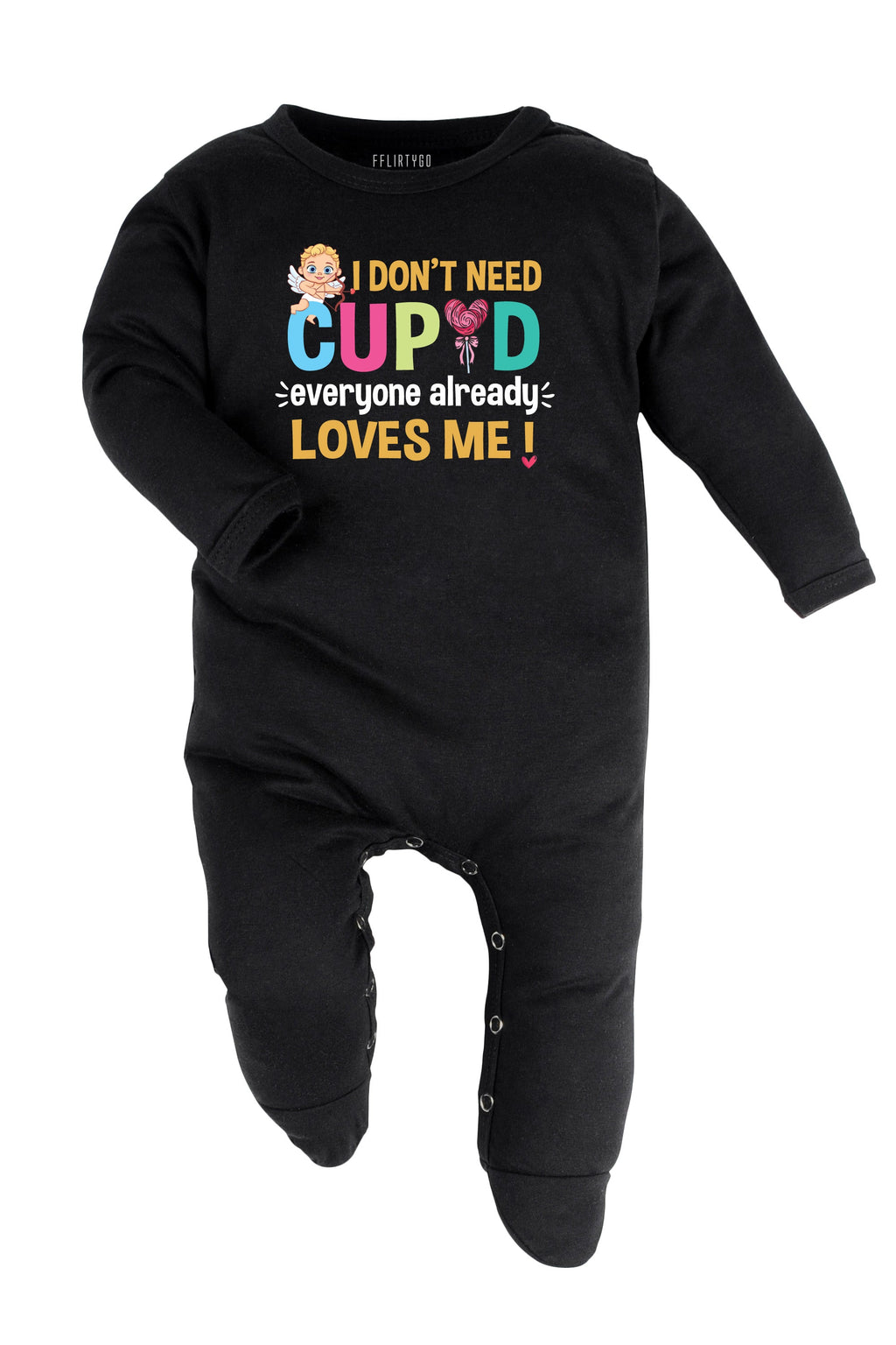 I Don't Need Cupid Baby Romper | Onesies