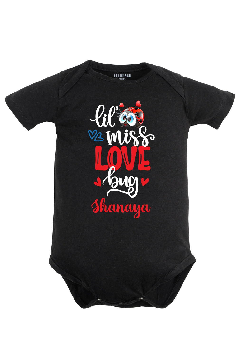 Lil Miss Love Bug Baby Romper | Onesies w/ Custom Name