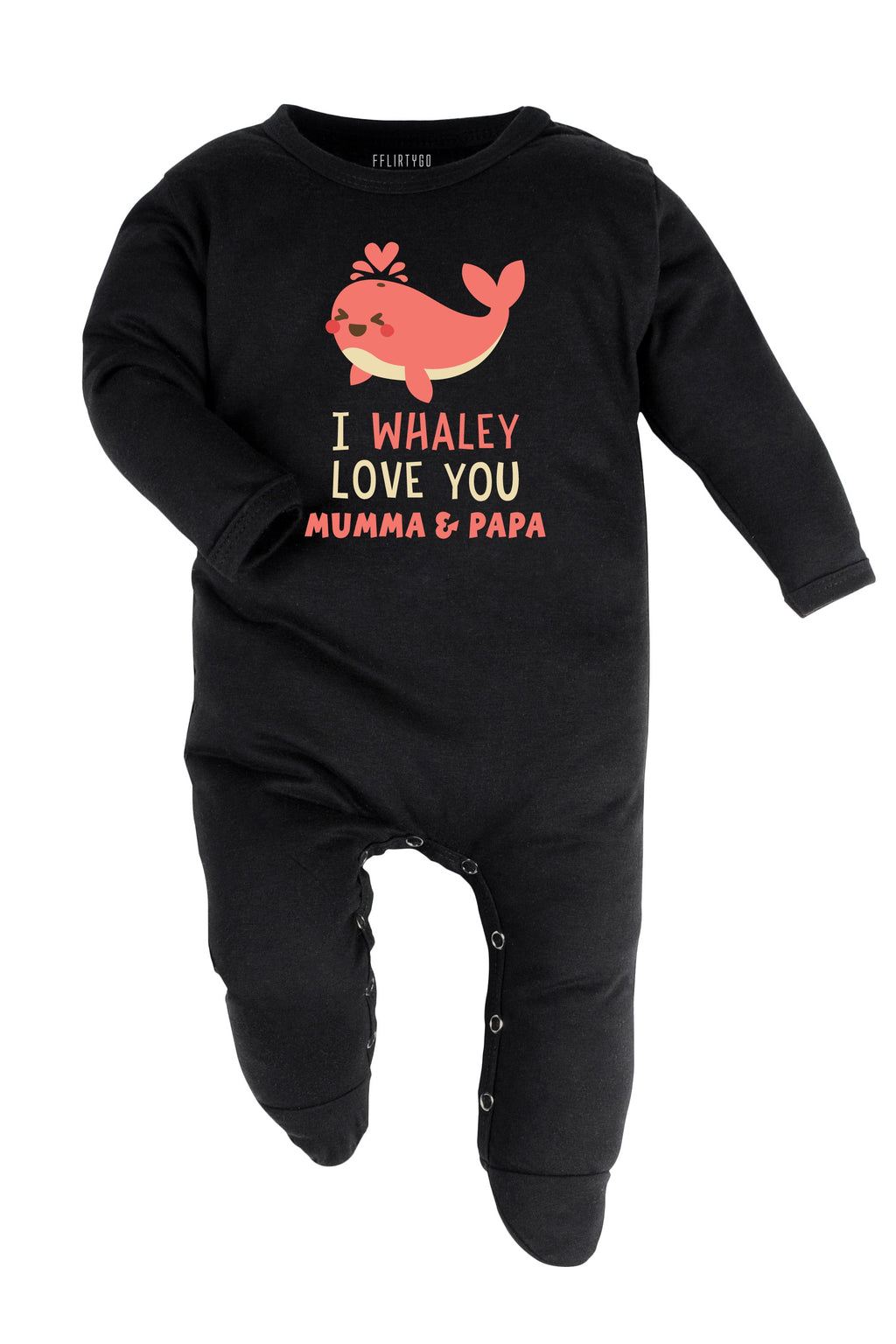 I Whaley Love You Baby Romper | Onesies
