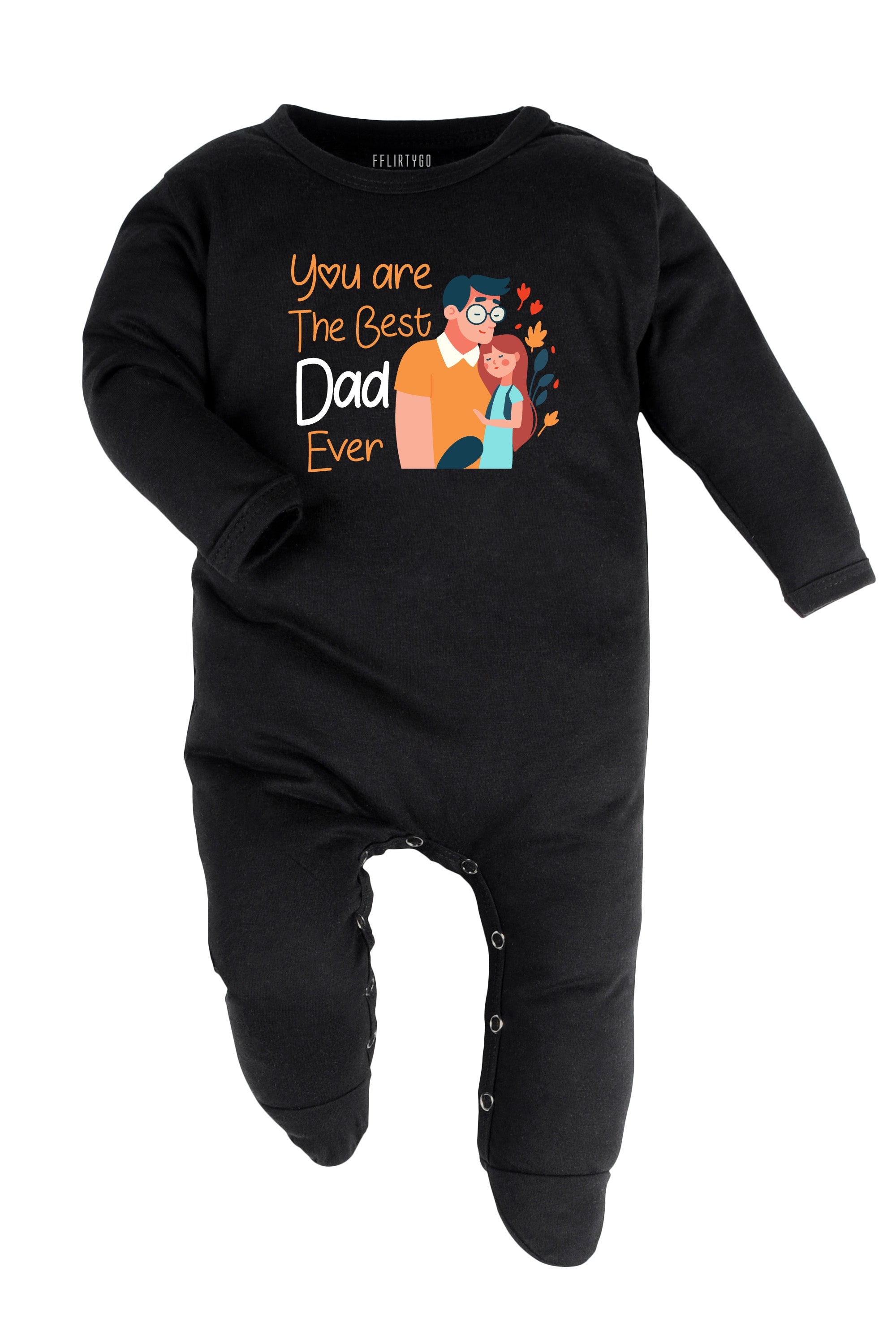 You Are the Best Dad Ever (Girl) Baby Romper | Onesies