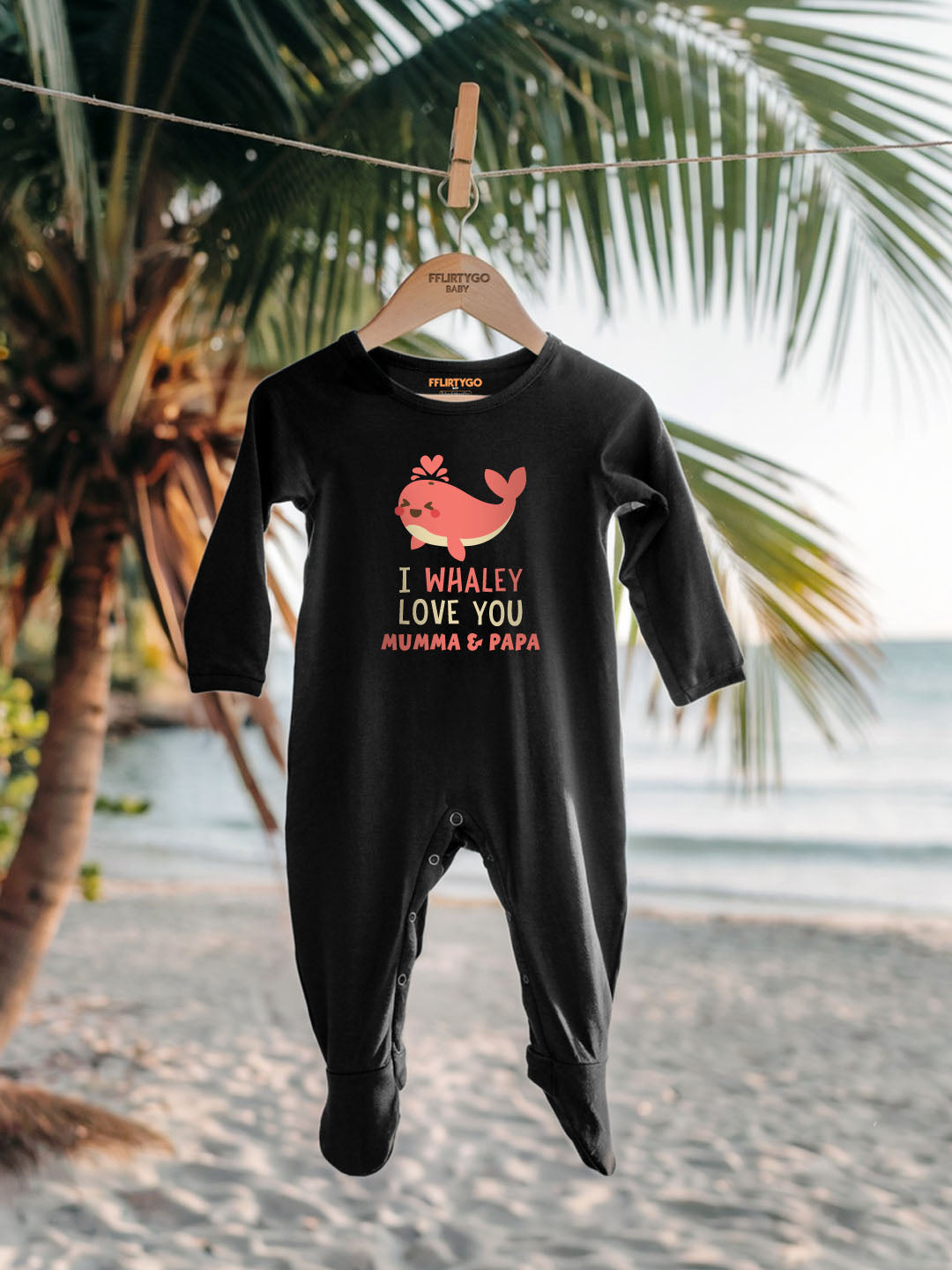I Whaley Love You Baby Romper | Onesies
