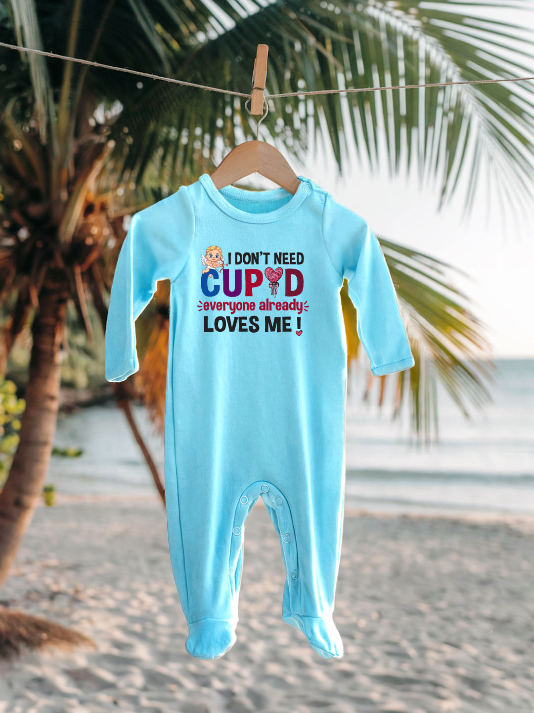 I Don't Need Cupid Baby Romper | Onesies