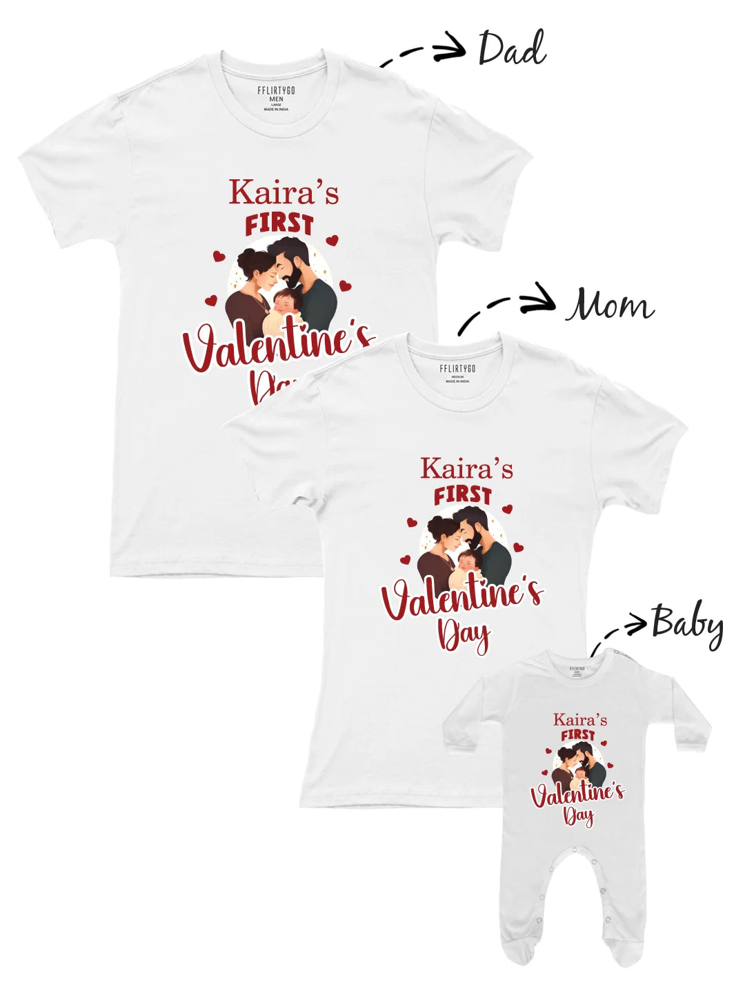 My First Valentine's Day w/ Custom Name