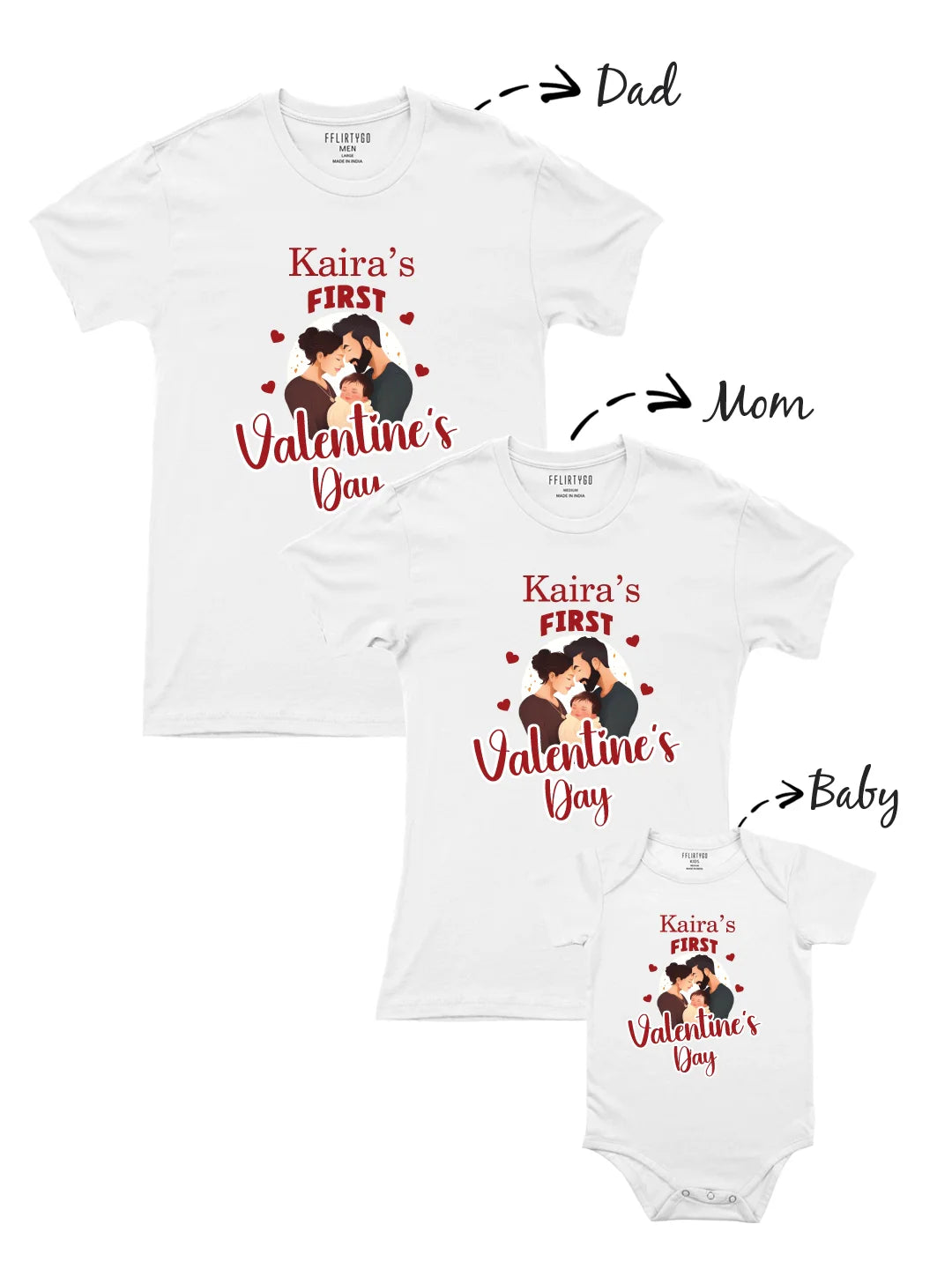 My First Valentine's Day w/ Custom Name