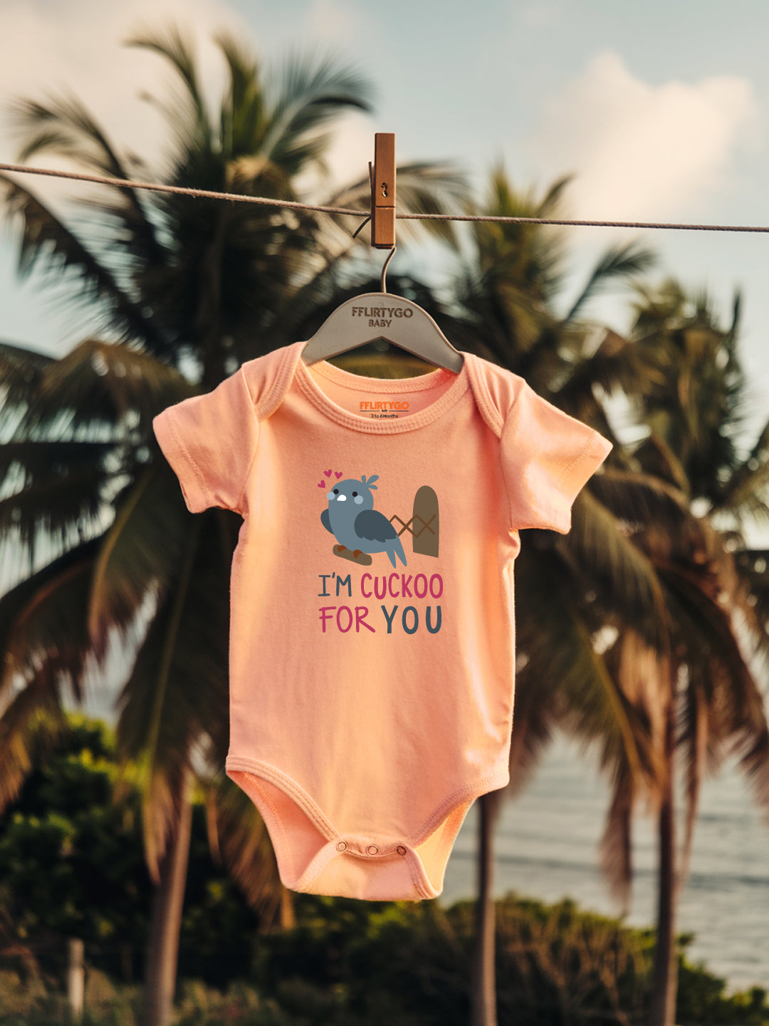 I'm Cuckoo For You Baby Romper | Onesies