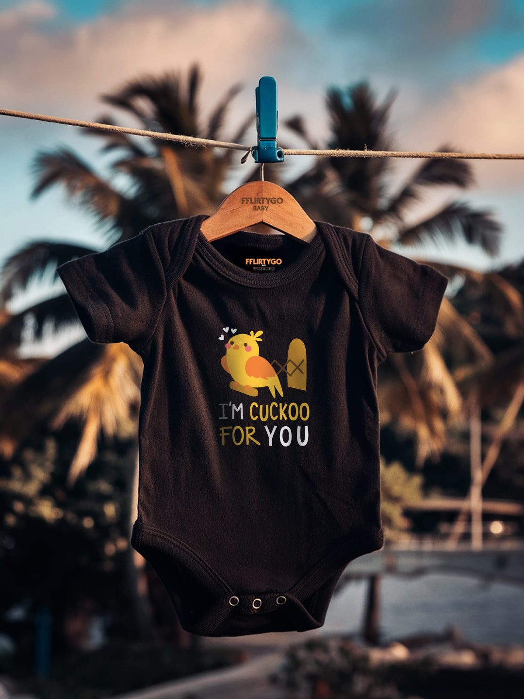 I'm Cuckoo For You Baby Romper | Onesies