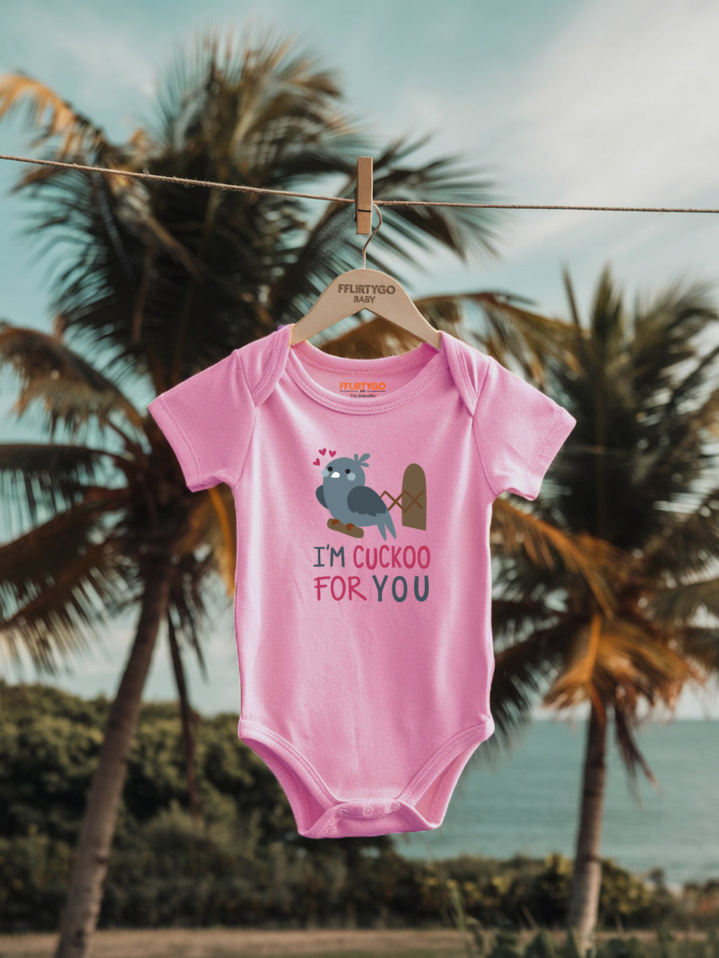 I'm Cuckoo For You Baby Romper | Onesies