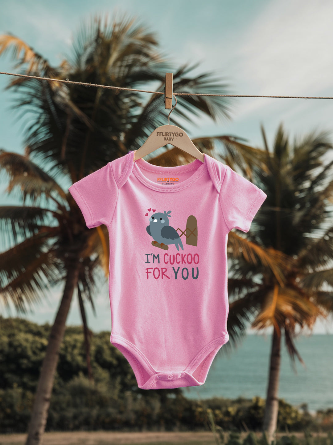 I'm Cuckoo For You Baby Romper | Onesies