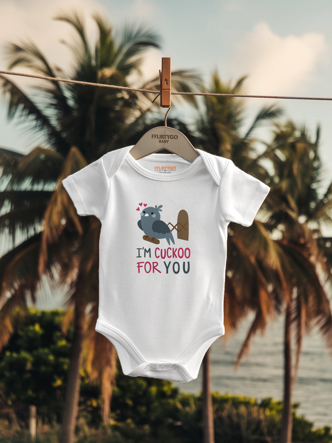 I'm Cuckoo For You Baby Romper | Onesies