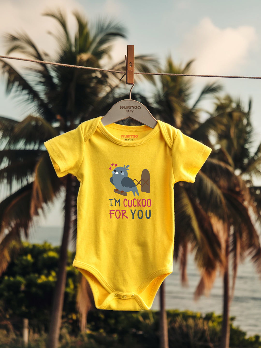 I'm Cuckoo For You Baby Romper | Onesies