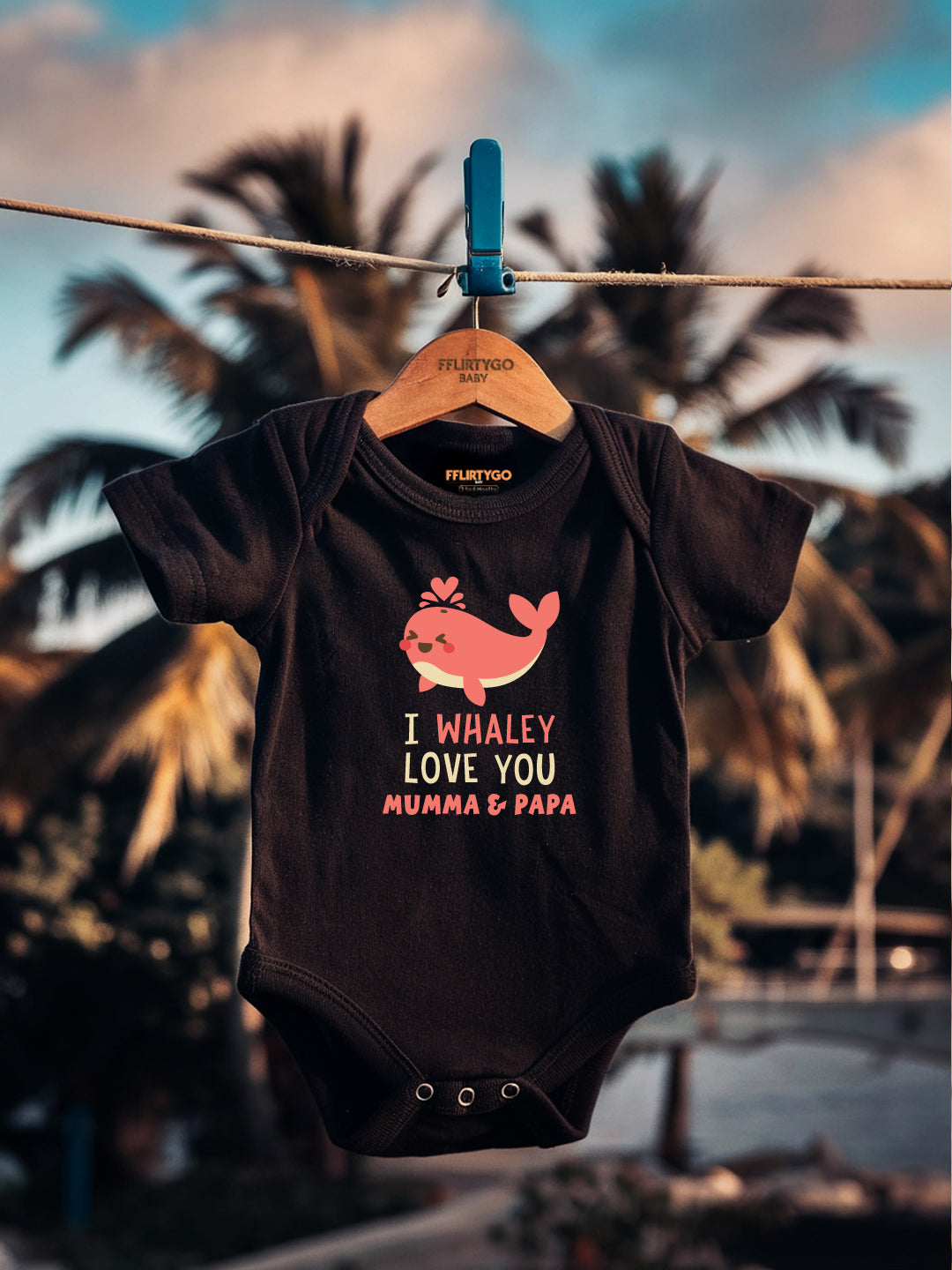 I Whaley Love You Baby Romper | Onesies