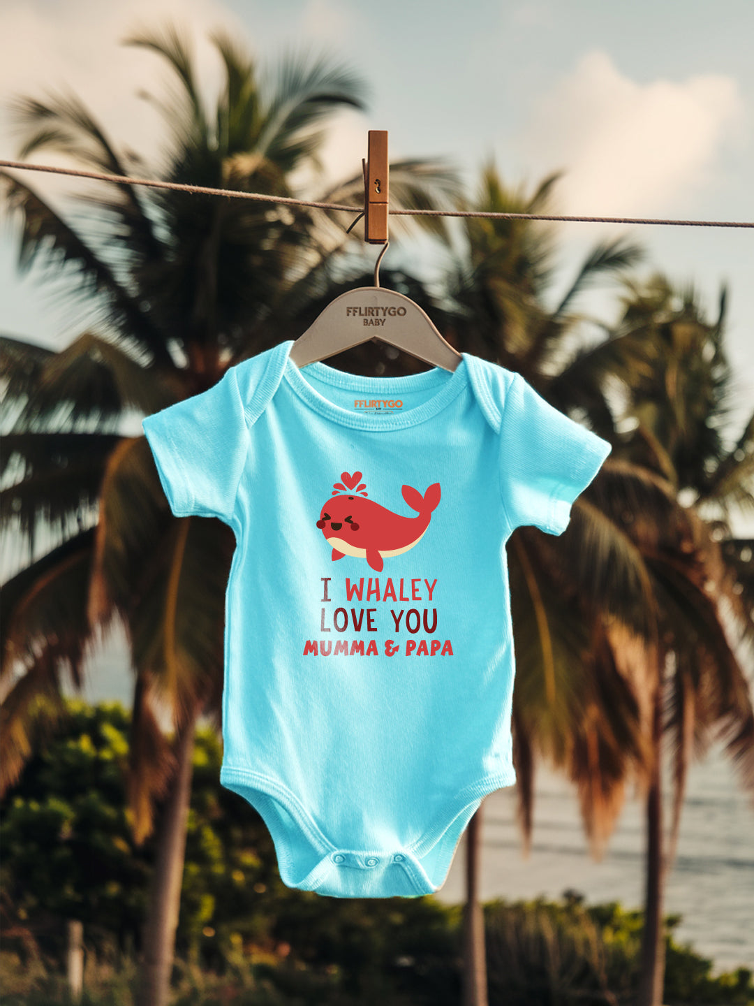 I Whaley Love You Baby Romper | Onesies