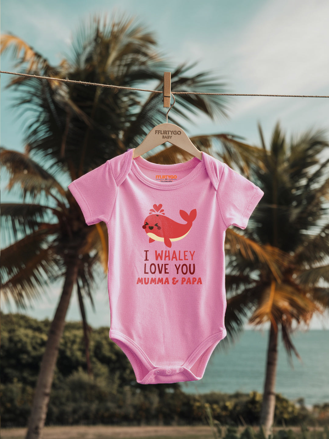 I Whaley Love You Baby Romper | Onesies