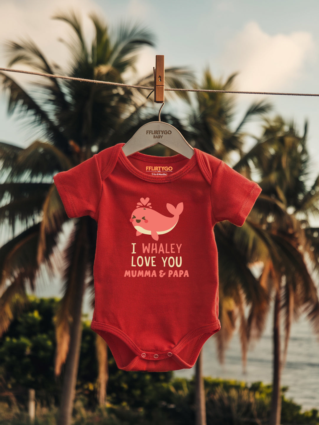 I Whaley Love You Baby Romper | Onesies