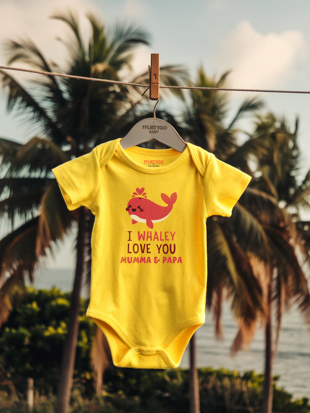 I Whaley Love You Baby Romper | Onesies