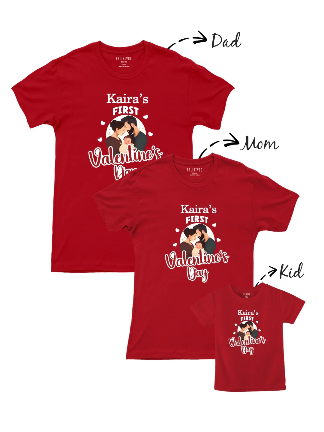 My First Valentine's Day w/ Custom Name
