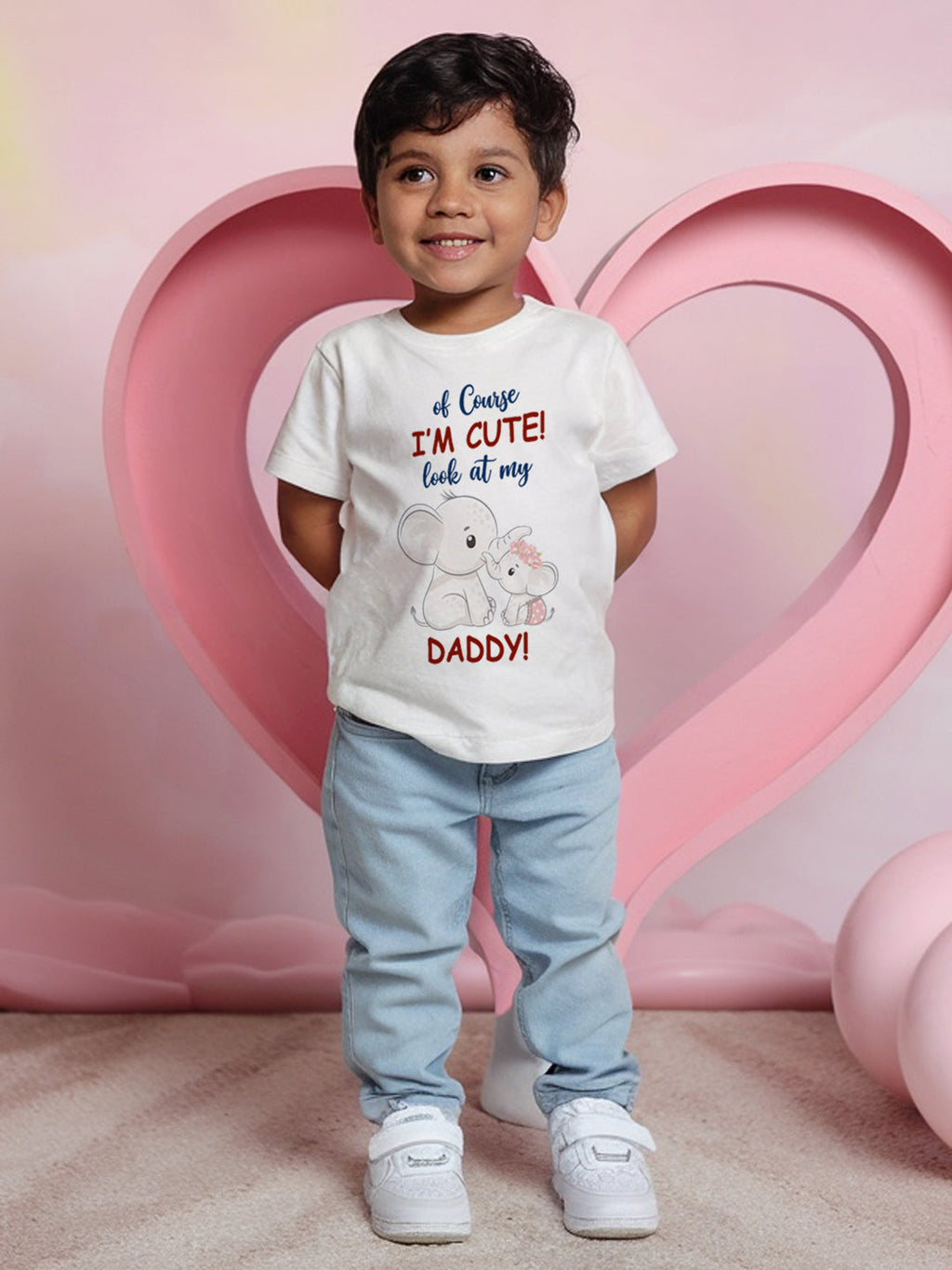 Of Course I'M Cute Look At My Daddy
