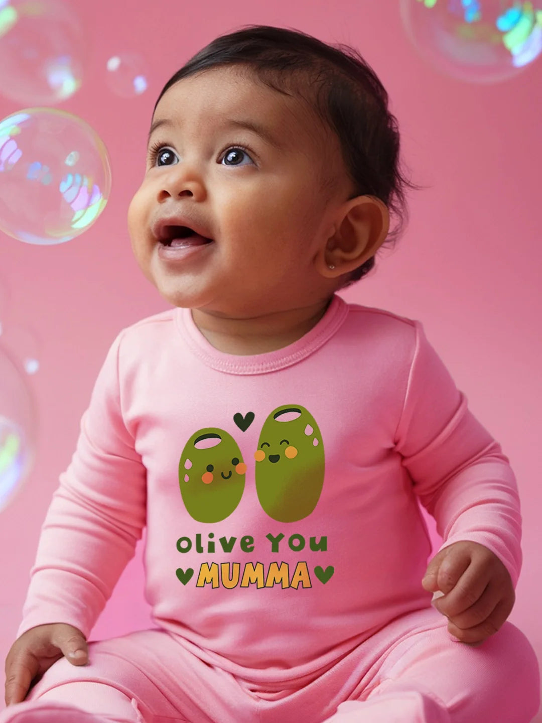 Olive You Mumma Baby Romper | Onesies