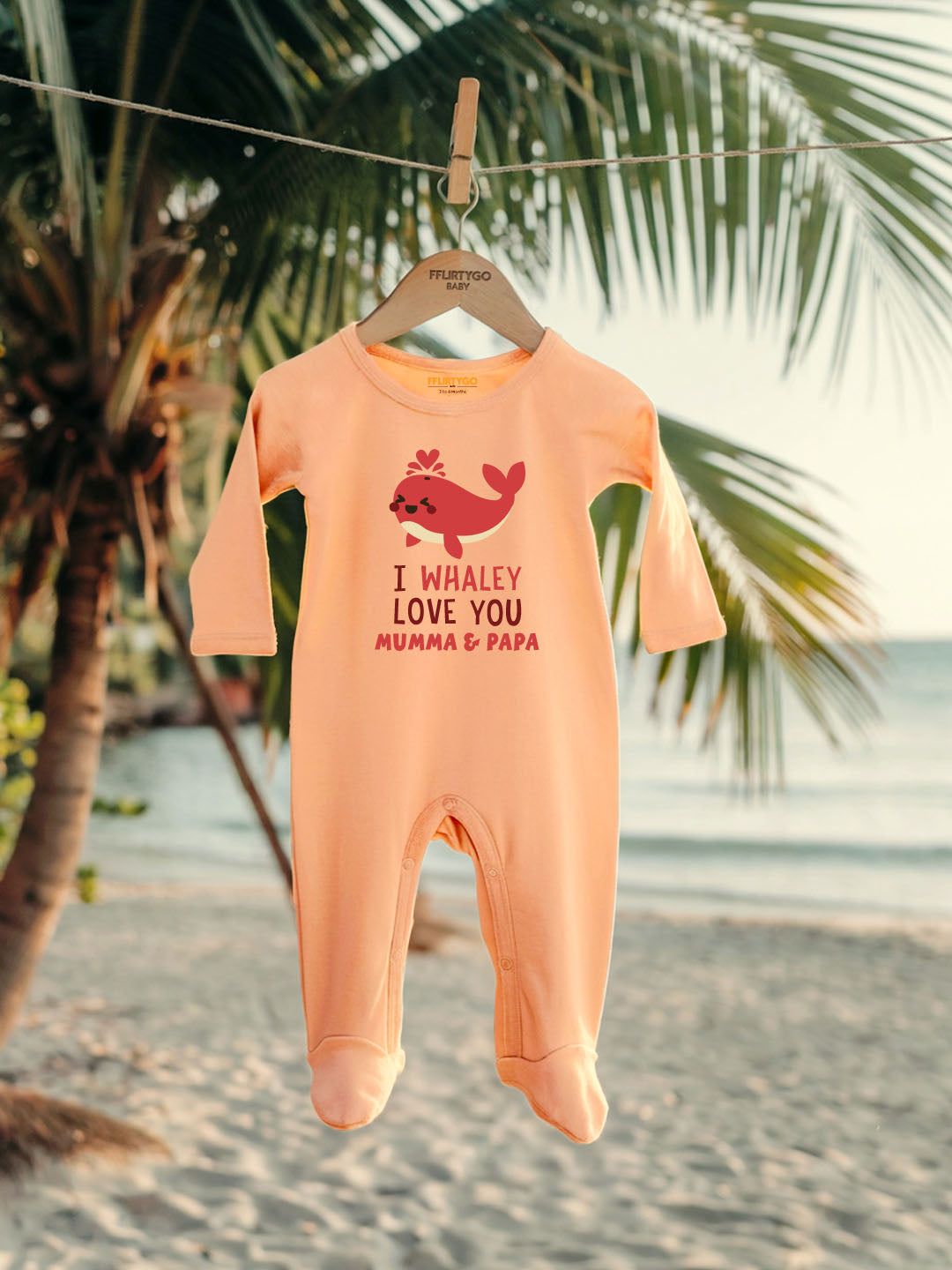 I Whaley Love You Baby Romper | Onesies