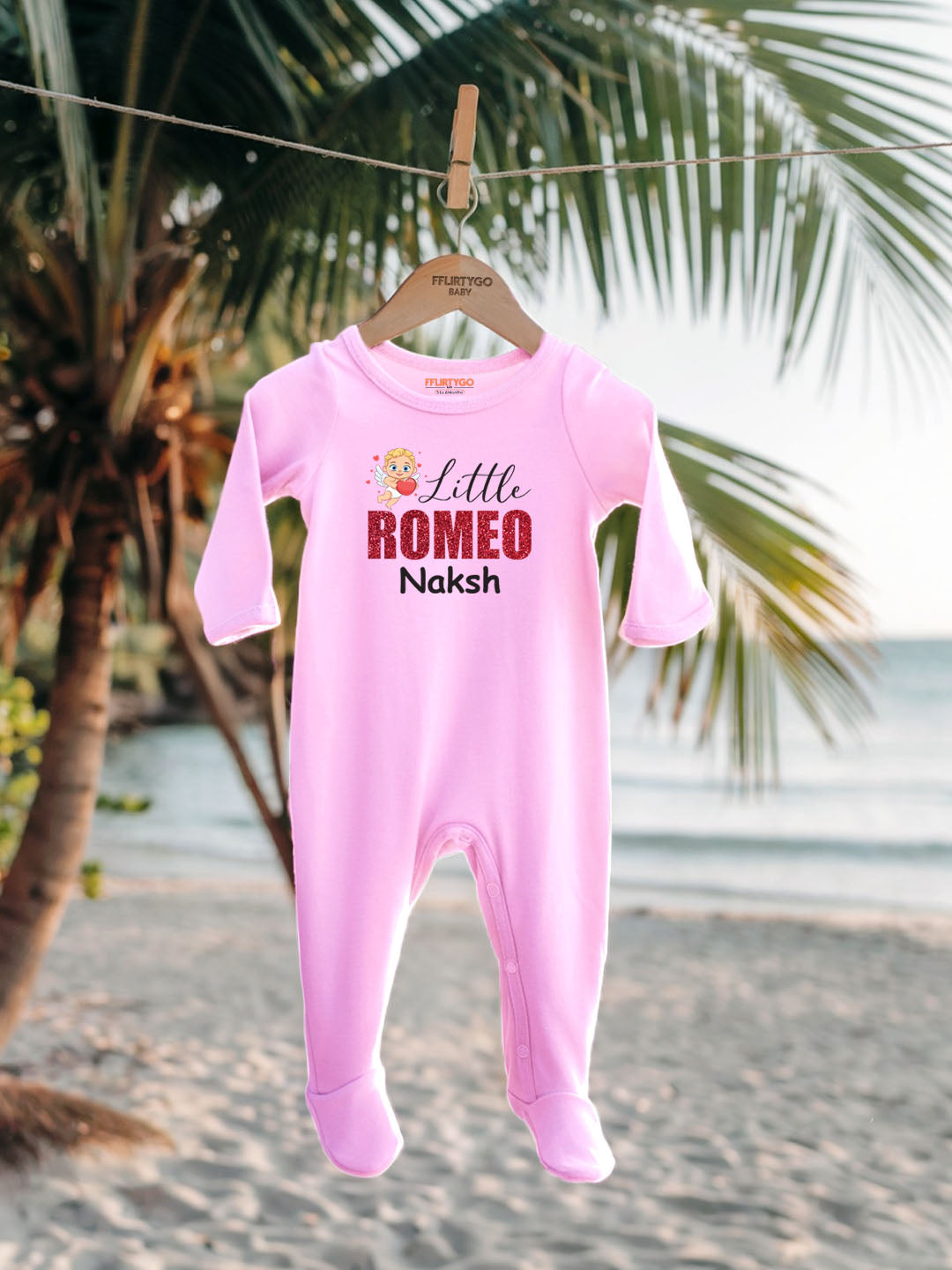 Little Romeo Baby Romper | Onesies w/ Custom Name