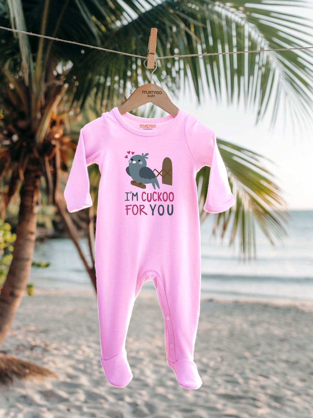 I'm Cuckoo For You Baby Romper | Onesies