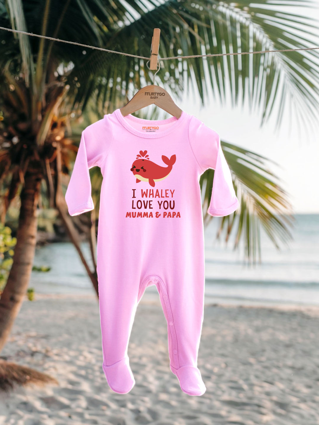 I Whaley Love You Baby Romper | Onesies
