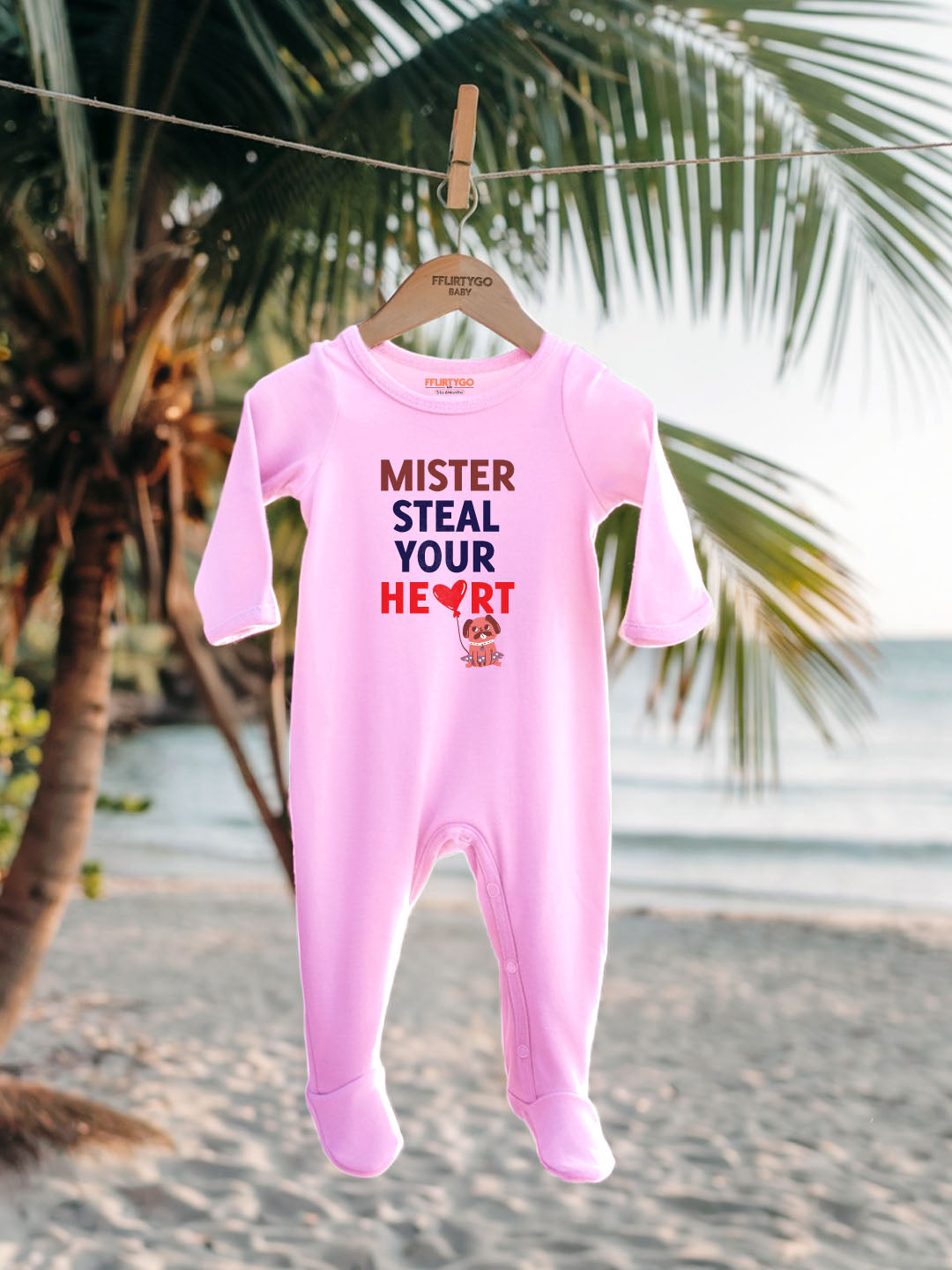 Mister Steal your heart Baby Romper | Onesies