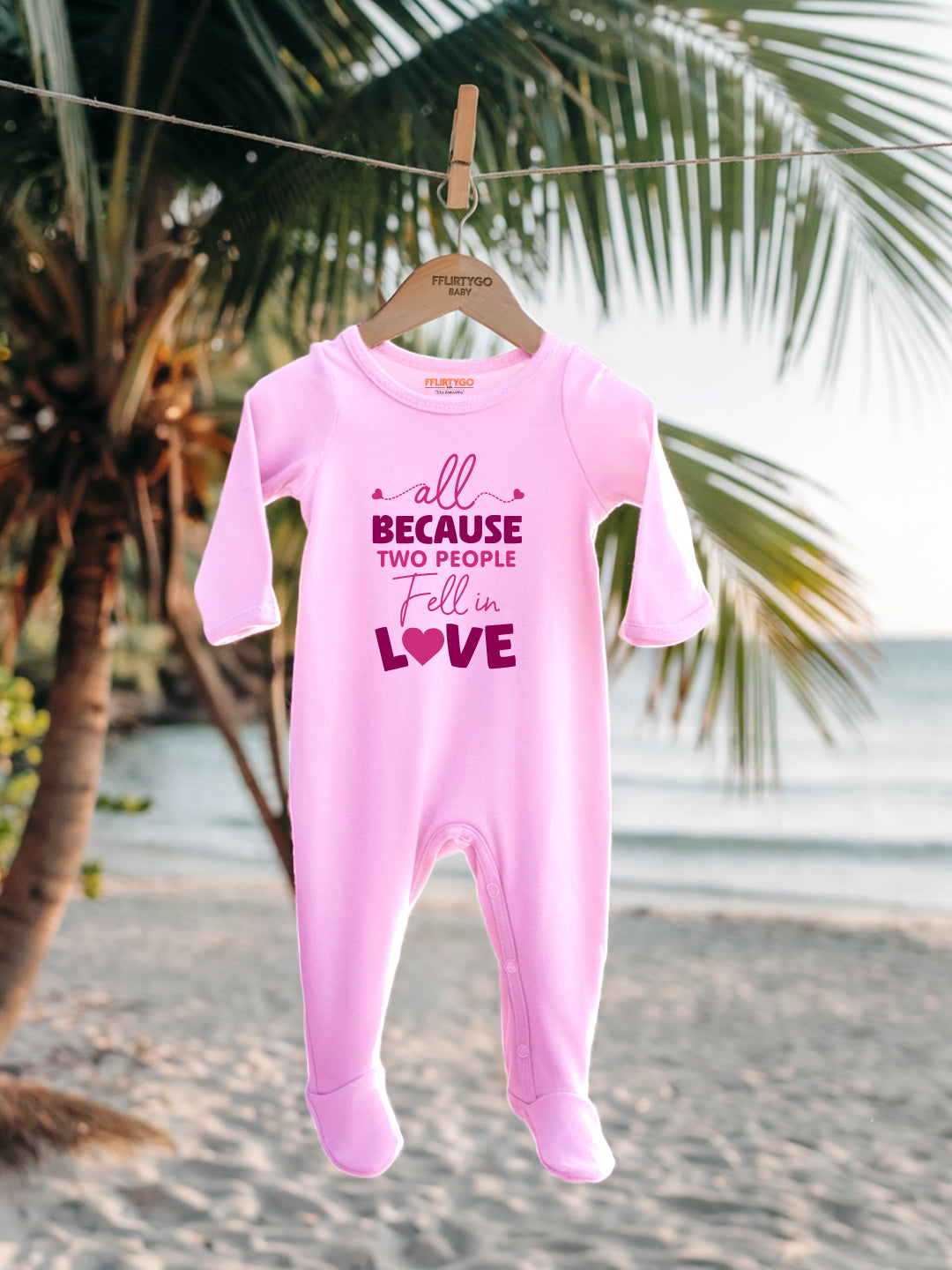 Fell In Love Baby Romper | Onesies
