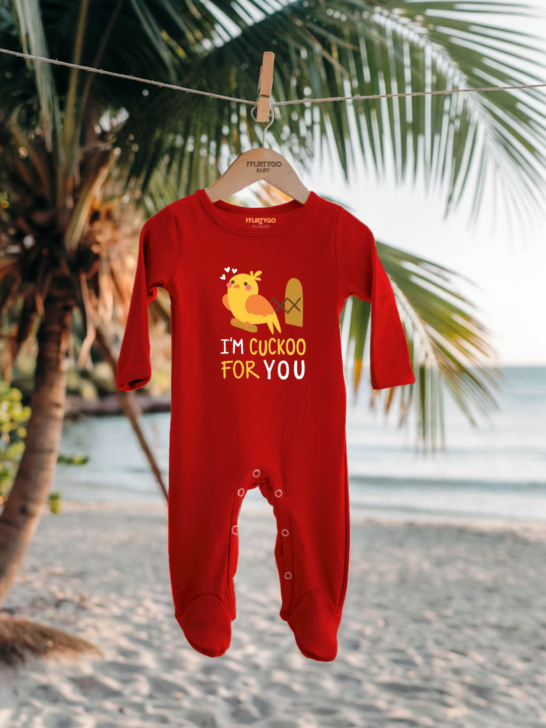 I'm Cuckoo For You Baby Romper | Onesies