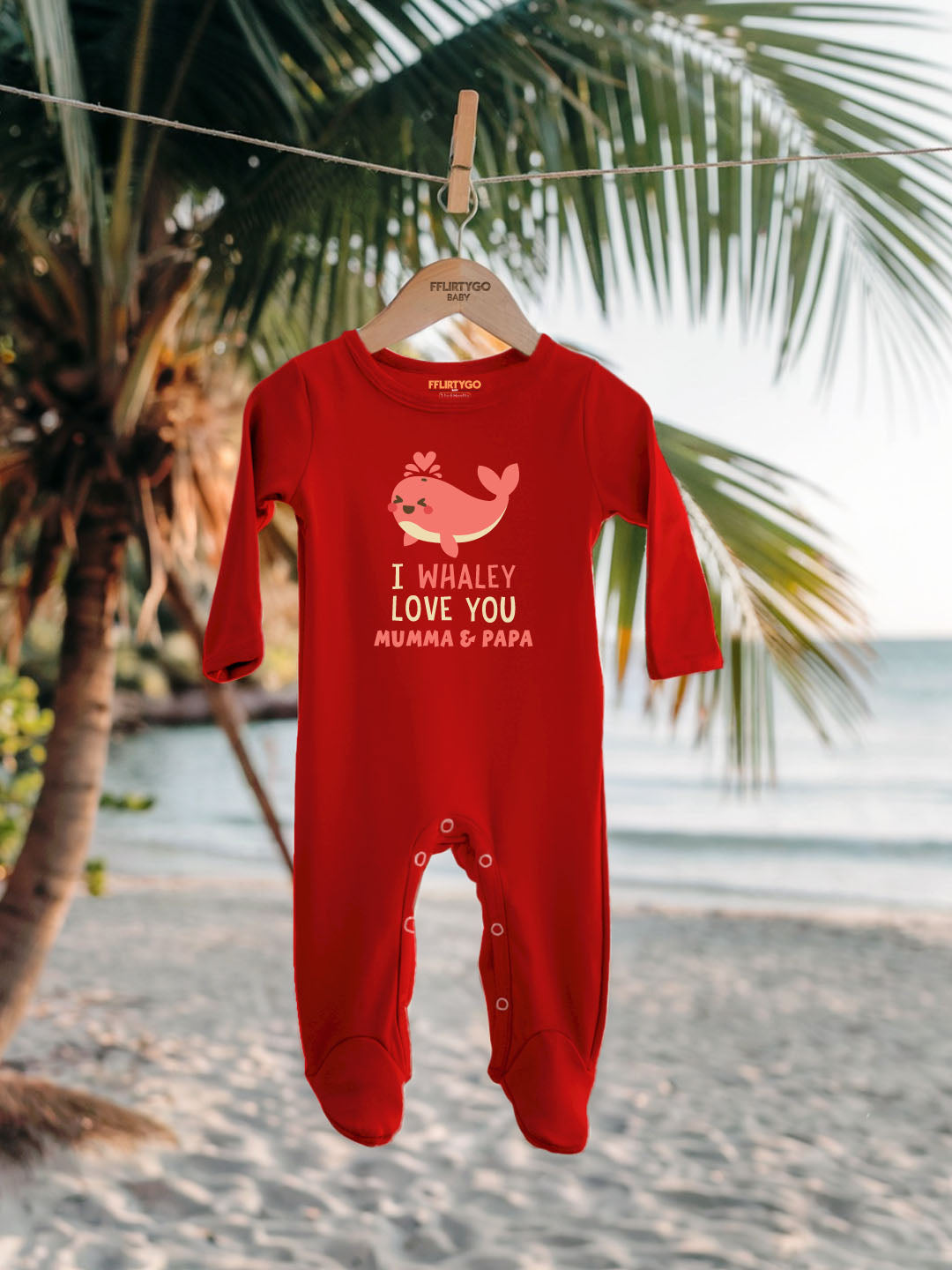 I Whaley Love You Baby Romper | Onesies