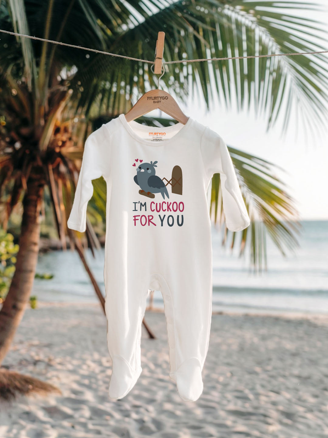 I'm Cuckoo For You Baby Romper | Onesies