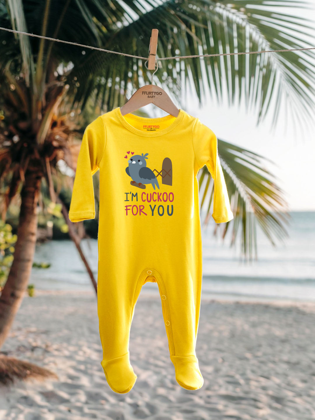 I'm Cuckoo For You Baby Romper | Onesies